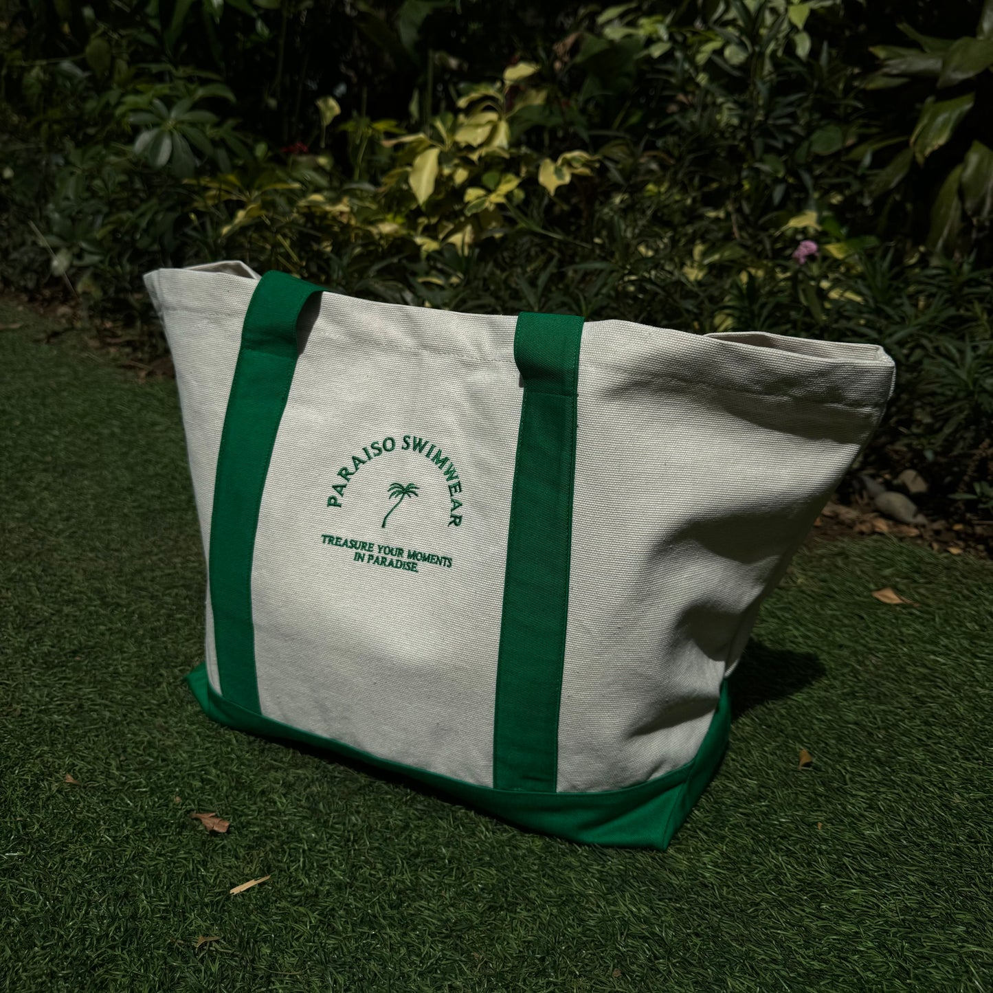 Paraiso Tote Bag - Emerald Green
