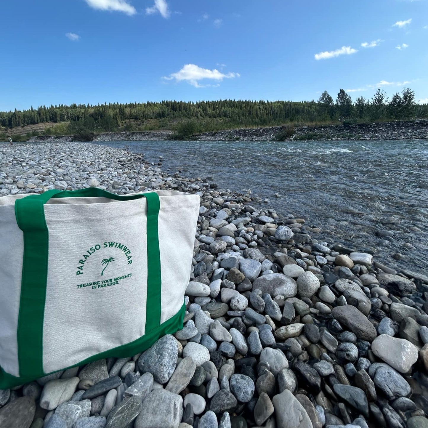 Paraiso Tote Bag - Emerald Green