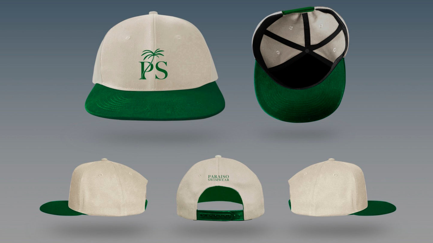 Alon Cap - Stone/Green