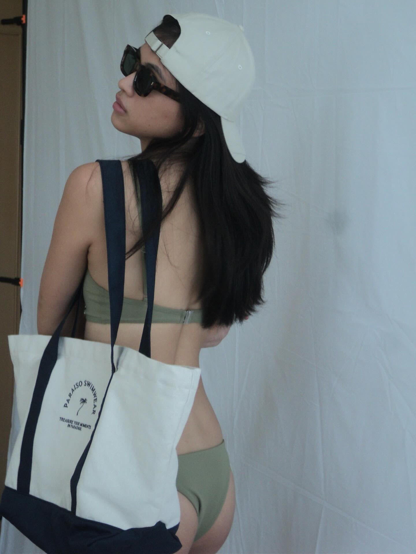 Paraiso Tote Bag - Navy Blue