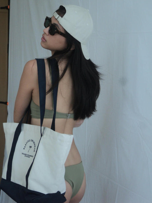 Paraiso Tote Bag - Navy Blue